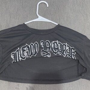 ROMWE Charcoal Gray Tee